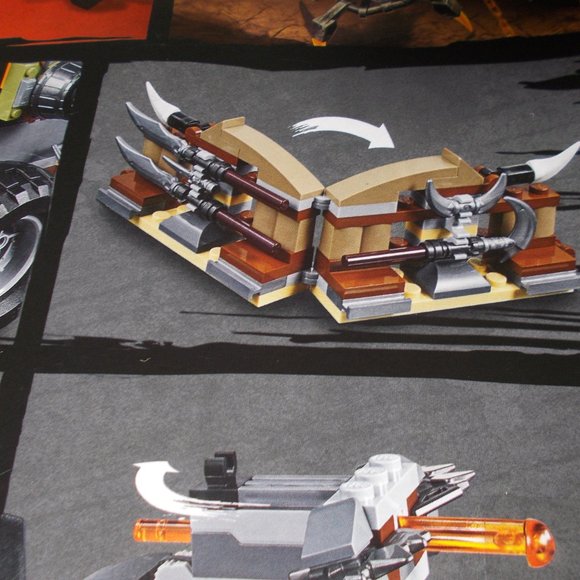 Lego Ninjago Dieselnaut (70654)Master of Spinjitzu - Picture 6 of 9